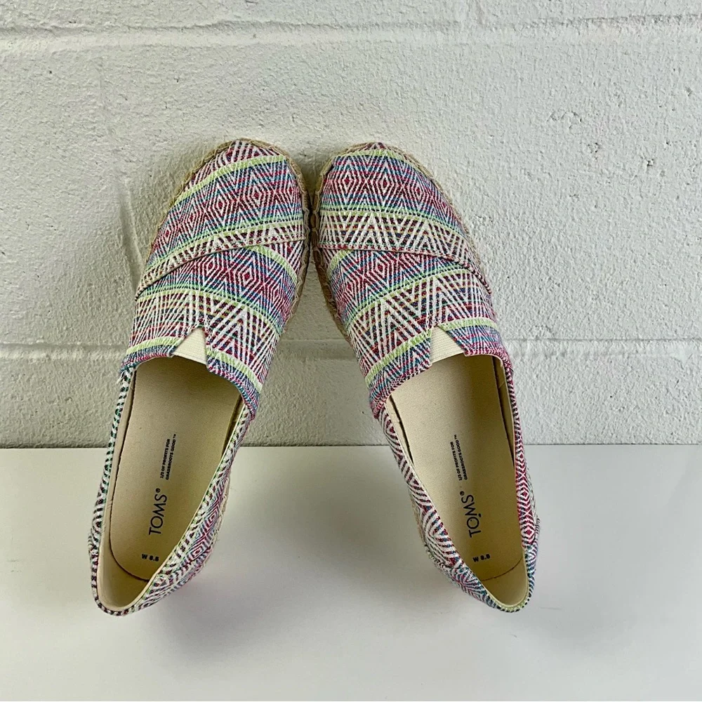 Toms Alpargata SlipOn Size 8.5 - Picture 4 of 12